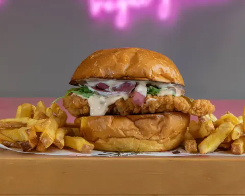Chicken Kimchi, burger de Bacanal Burger